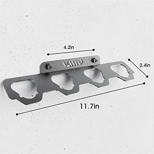Compatible Milwaukee M12 12V Battery Rack Holder Workshops (Milwaukee Four Rack)