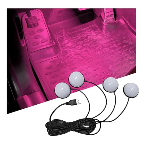 Car Interior LED Lights (Pink)
