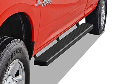 iBoard 6in Running Boards Black for Ram 1500 2500 3500 Crew Cab