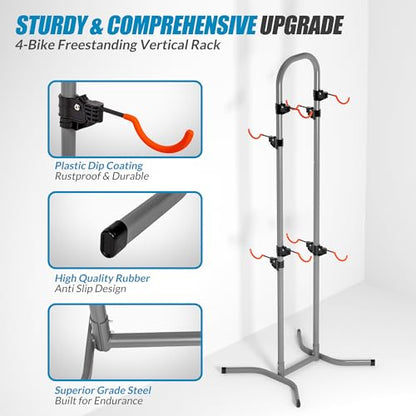 4 Bike Rack Bicycle Rack