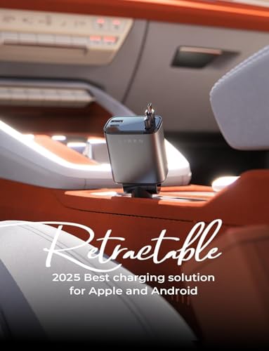 Retractable Car Charger (Grey / 50 Inch)