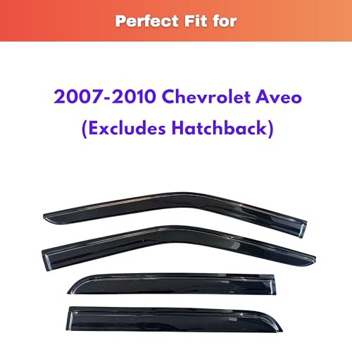 Rain Guards Fit for 2007 (2007-2010 Aveo)