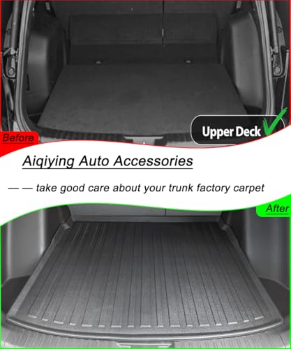 All Weather TPO Cargo Liners Trunk Mats Custom (4）For Honda CRV（2023-2026 ）Trunk Mats)