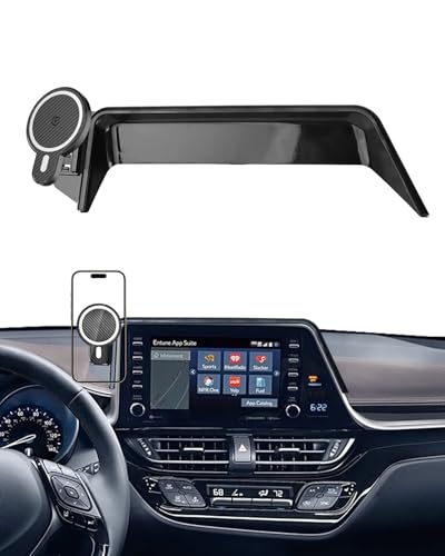 Car Phone Mount for Toyota C (CHR CH-R 2019-2022 (8 inch) / Magsafe+ Wireless Charger)
