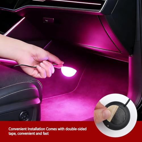 Car Interior LED Lights (Pink)