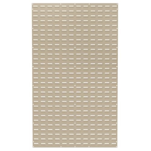 30161 Heavy Duty Wall Mount Garage Storage Steel Louvered Panel (Beige / 36-Inch W x 61-Inch H)