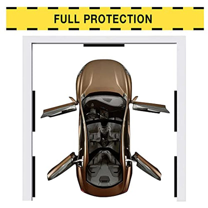 Garage Wall Protector Foam Wall Bumper Column Guard for Parking Lot 4 Pack (Yellow / 4 pack)
