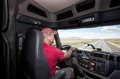 Cell Phone Mount for Truck Phone Holder for Truck Drivers (Black)