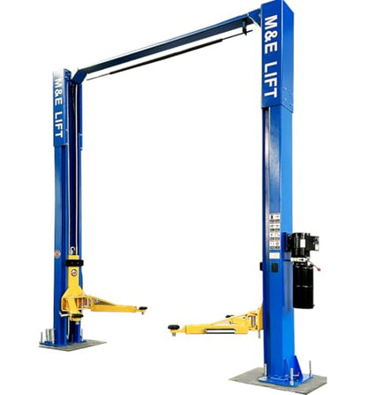 ME 11000lbs Lifting Capacity 2 Post Car Lift 2 Post Lift Car Lift Clear Floor Design for Trucks (11000)