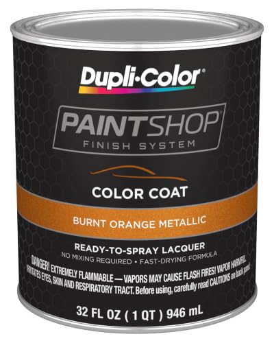 Paint Shop Finish System (Burnt Orange Metallic / 32 Fl Oz (Pack of 1) / Step 2)