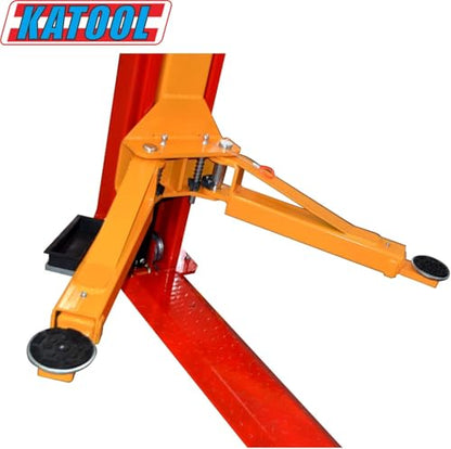 10000lbs 2 Post Lift Car Lift Auto Vehicle Car Lift Truck Hoist Floor Plate 220V (10000)