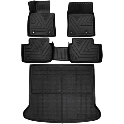 Floor Mats & Cargo Liner Set Custom Fit for Mazda CX (2020-2025 Mazda CX-30)
