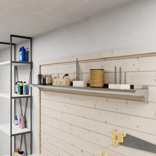 6 in. x 60 in. Stainless Steel Wall Mount Shelf (6 in. x 60 in.)