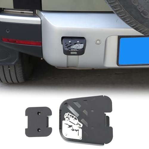 Rear Tow Towing Hook Foot Pedal for L@nd Rover Defender 90 110 130 2020 (Style B (1PCS))