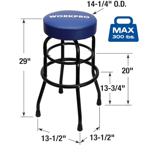 Heavy Duty Garage Shop Stool