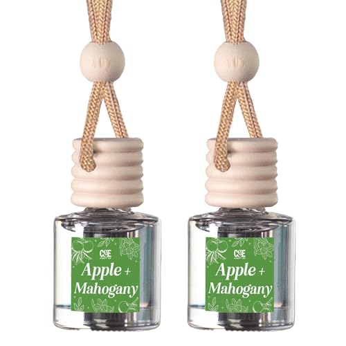 CANDECraftCo 2 Pack Hanging Car Air Freshener Diffuser for Essential Oils