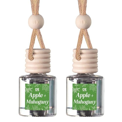 CANDECraftCo 2 Pack Hanging Car Air Freshener Diffuser for Essential Oils