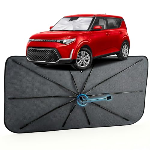 Car Windshield Sun Shade Umbrella for Kia Soul 2020 (For Kia Soul 2020-2025)