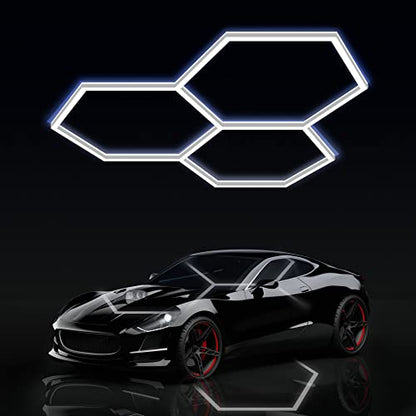 Hexagon LED Light (3 HEX without Border)