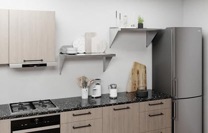 30" Long X 16" Deep Stainless Steel Wall Shelf (30" Long X 16" Deep)