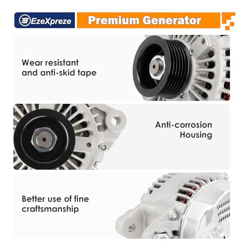 Ezexpreze 11191 New Alternator Replacement For 2006 (11191N)