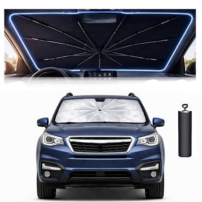 Car Windshield Sun Shade Umbrella for Subaru Forester 2014 (For Subaru Forester 2014-2018)