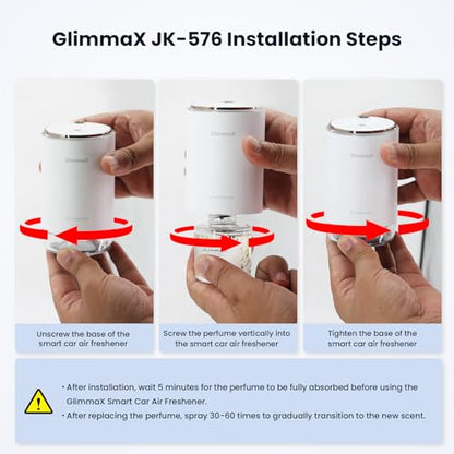 Smart Car Air Freshener Diffuser Dedicated Perfume Refill