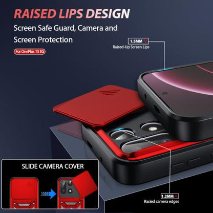 for OnePlus 15 5G Case (OnePlus 15 5G（6.78"） / Red)