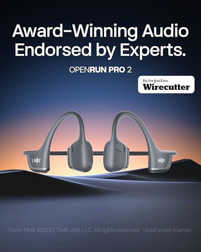 OpenRun Pro 2 Mini Bone Conduction Bluetooth Sport Headphones (Black / Mini)