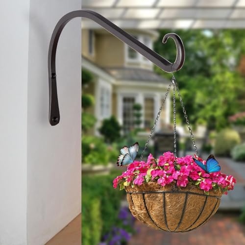 12 inch Plant Hanger (Black / 11in-acr-2-Black)