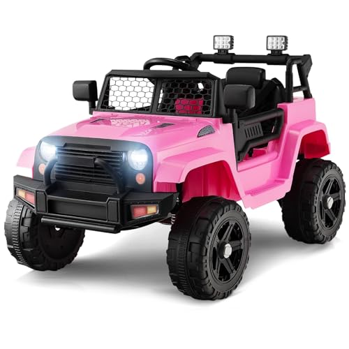 Kids Ride On Truck (Pink)