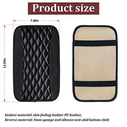 Car Center Console Pad (Black)