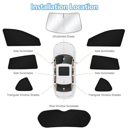 Car Window Shades for Toyota RAV4 2013 (FOR | RAV4 2013-2018 (8pcs))