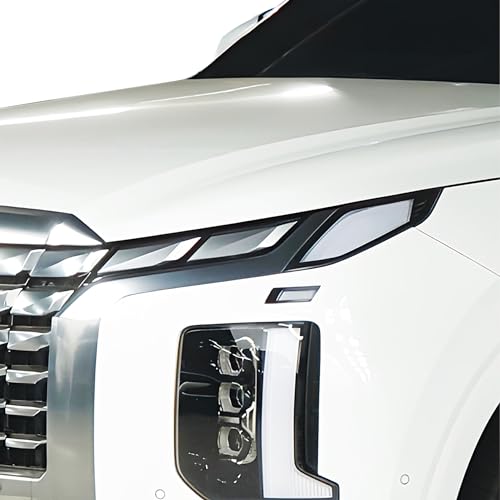 Full Headlight Head Light PPF Kit Compatible with Hyundai Palisade 2023 (FRONT KIT / Clear Bra)