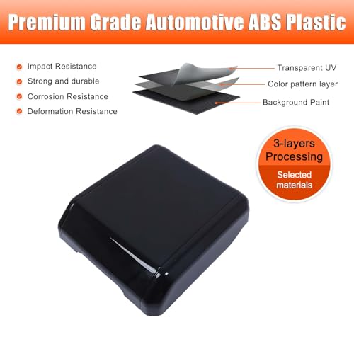 Armrest Box Cover Center Console Pad Compatible with INEOS Grenadier 2020 (Glossy Black)