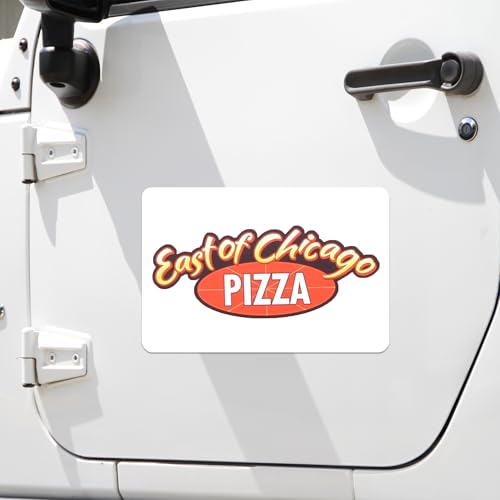 Custom Car Magnet Signs for Advertising and Promotion (16"x22" Rectangle)