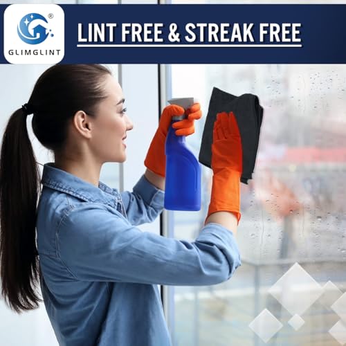 Microfiber Cleaning Cloth (Black)
