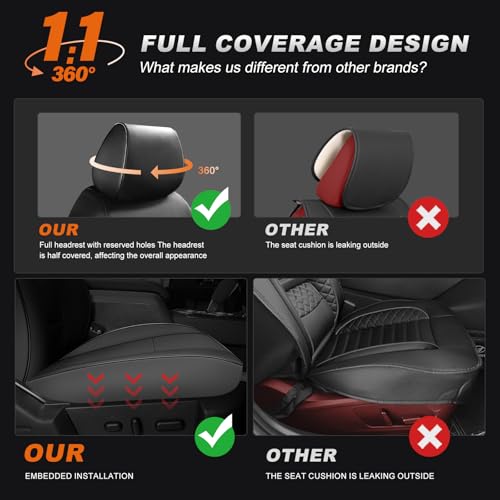Custom Fit Front Seat Covers for Ford F150 2015