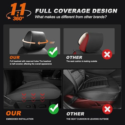 Custom Fit Front Seat Covers for Ford F150 2015