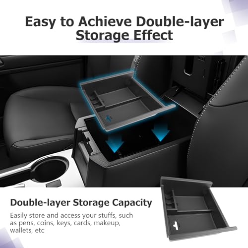 Center Console Organizer Tray Compatible with 2020