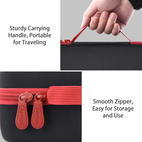 Hard Case for HULKMAN Alpha85 (Black+Red / for Alpha85/85S/Pro)