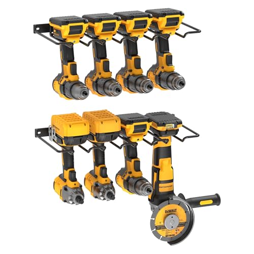 Wall Mounted Power Tool Organizer Holder (Power Tool Holder 2 Pack)