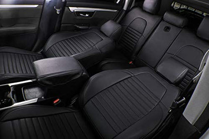 Car Accord LX Seat Covers 2023 (Black / 2023-2026 LX,Solid No Split Rear Backrest)