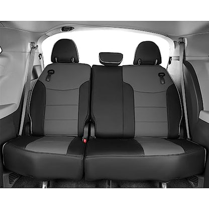 Sienna Seat Covers for 2021 (Leather (Black/Gray) / 2021-2026,2nd Row Captian Chair(Without Legrest))