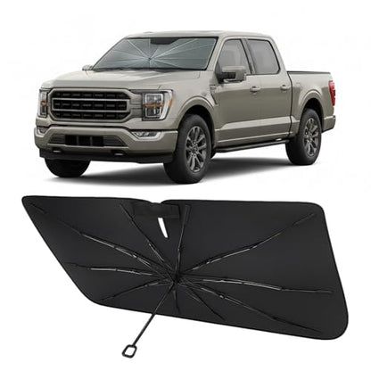 Custom Fit Windshield Sun Shade Umbrella for 2021 (2021-2026 Ford F-150)