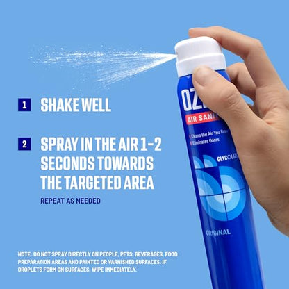 3.5 Oz. Air Sanitizer and Odor Eliminator Spray (3.5 Ounce (Pack of 4))