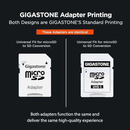 5 Years Data Recovery】 GIGASTONE 1TB Micro SD Card 4 (1TB 4K Camera Pro 4-Pack)