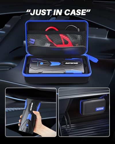 6000A Car Battery Jump Starter Up to All Gas & 12L Diesel Engine (6000A)
