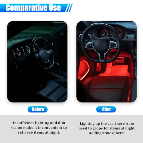 Car Interior LED Lights (Multicolor)