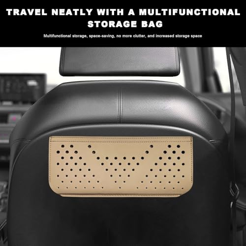 Car Seat Side Pocket Organizer (Beige)